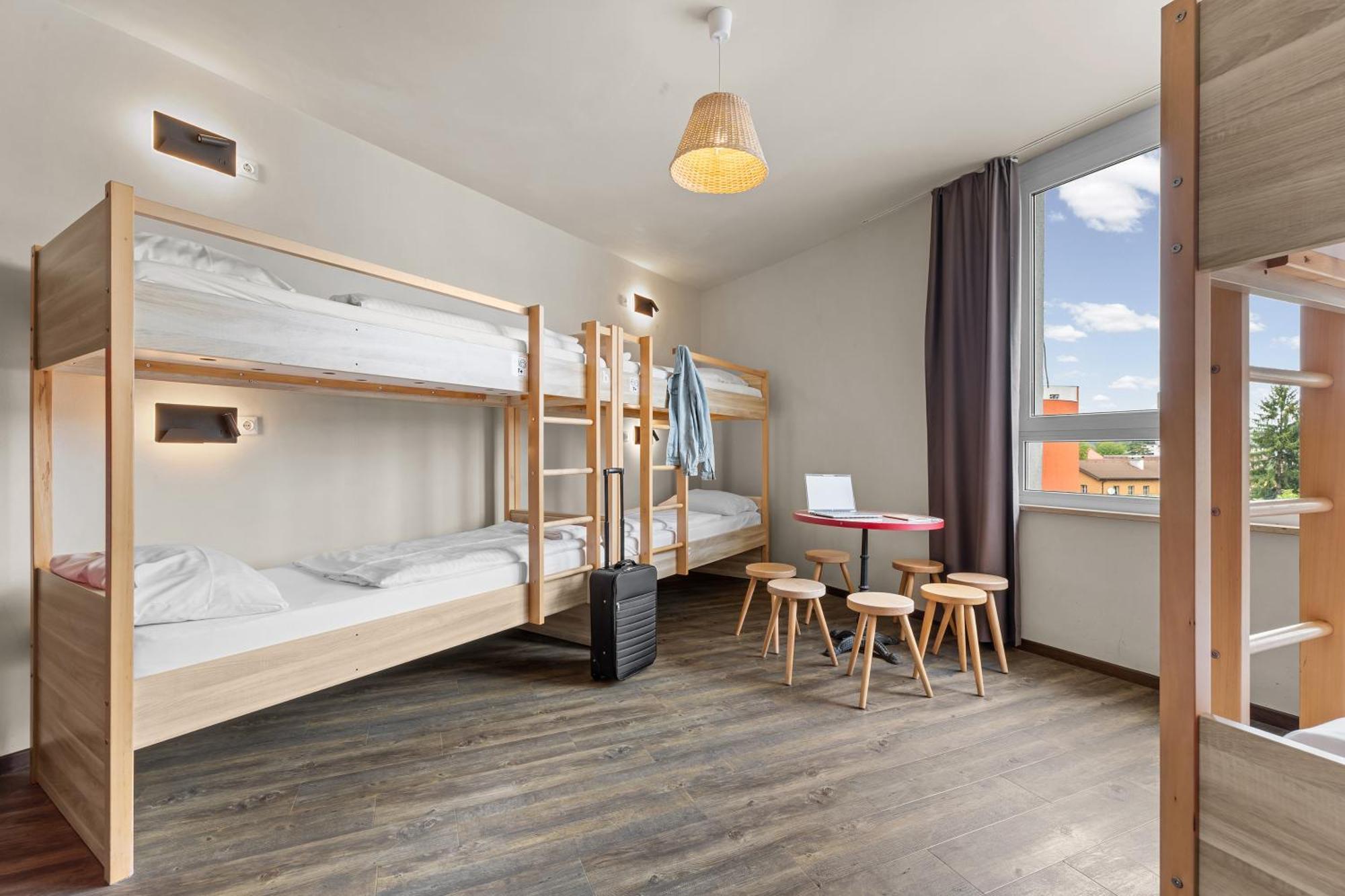 Bed in 6-Bed Female Dormitory Room